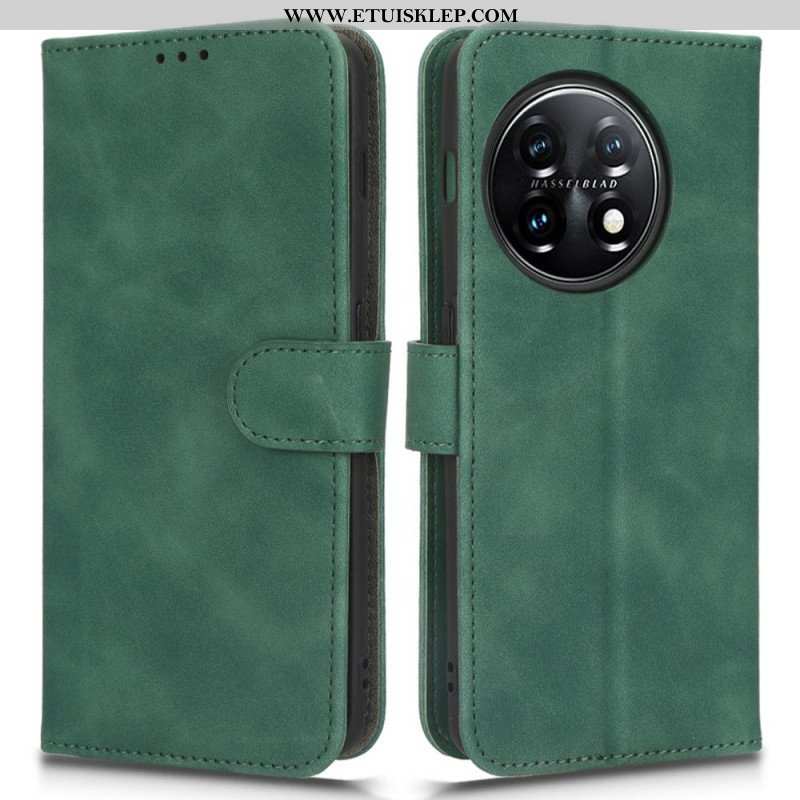 Etui Folio do OnePlus 11 5G Uczucie Dotyku Skóry